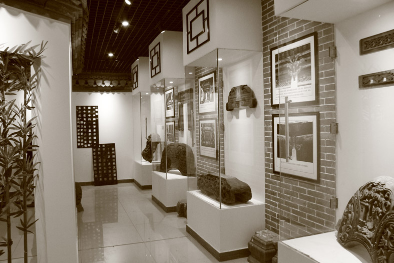 yl23411永利集团徽派建筑展厅落成